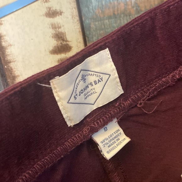 St.Johns bay soft purple button down skirt - Picture 10 of 16